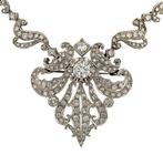Collier - 18 carats Or blanc Diamant (Naturelle)