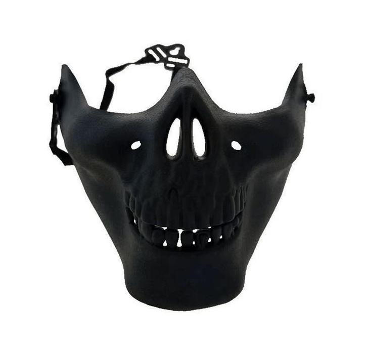 Horror Masker  Zwart, Kleding | Heren, Carnavalskleding en Feestkleding, Nieuw, Verzenden