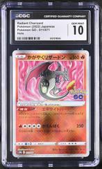 Pokémon - 4 Graded card - Eevee, Charizard, Blastoise,