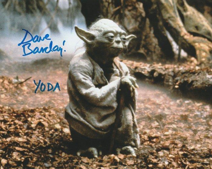 Star Wars - Signed by Dave Barclay (Yoda), Verzamelen, Film en Tv
