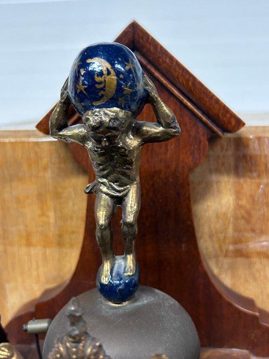 Zaandam/Zaanse klok - Wuba Warmink - Antiek Hout - 1960-1970, Antiek en Kunst, Antiek | Klokken