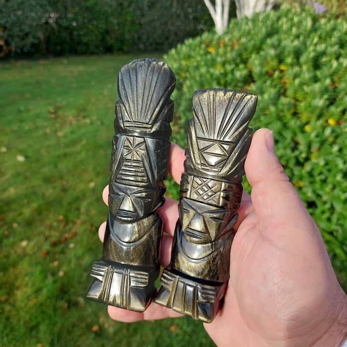 Beeldjes van de godheden van de azteken en mayas. Lokale, Verzamelen, Mineralen en Fossielen