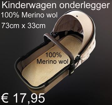 100% MERINO WOL WOLLEN 73cm x 33cm wagen onderlegger €17,95 beschikbaar voor biedingen
