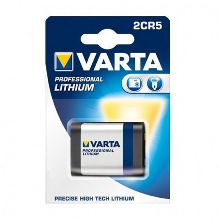 Varta  2CR5 6V 1600mAh Professional Photo Lithium 1 Stuk, Audio, Tv en Foto, Accu's en Batterijen, Nieuw, Verzenden