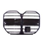 Grill nieren voor bmw 4 serie gran coupe g26 glanzend zwart, Nieuw