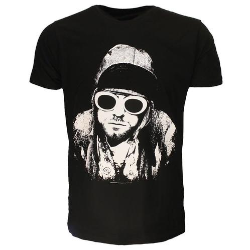 Kurt Cobain Planga Foto T-Shirt - Officiële Merchandise, Kleding | Heren, T-shirts