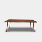 Tafel Boomstam Eikenhout  Konisch  260x100, Huis en Inrichting, Tafels | Eettafels, Nieuw