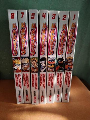 naruto - 7 Planeet manga beschikbaar voor biedingen