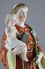 Figurine - Sint Antonius van Padua - Biscuit de porcelaine, Antiek en Kunst