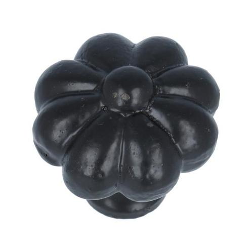 Knop mandarijn ijzer zwart 35 mm, Huis en Inrichting, Woonaccessoires | Overige, Nieuw