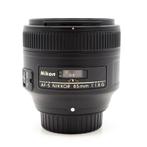 Nikon 85mm F1.8G AF-S Nikkor Objectief (Occ), Ophalen of Verzenden, Zo goed als nieuw, Telelens