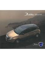 2010 LANCIA DELTA EXECUTIVE BROCHURE DUITS, Boeken, Nieuw