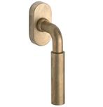 Draaikiepgarnituur Frankfurt/Elegant messing antiek, Nieuw, Overige materialen, Klink of Kruk