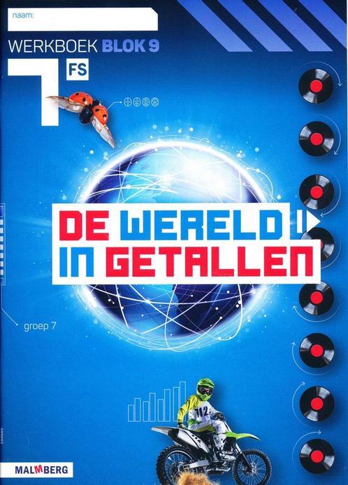 De wereld in Getallen versie 5 Werkboek Blok 9 groep 7 FS (p, Livres, Livres scolaires, Envoi