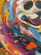 Tran Thi Thu Hien (1973) - Dog relaxes 80 X 60  Vendu sans