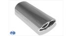 FOX Laspijp type 33 106x71 mm / lengte: 300 mm - ovaal / opg, Verzenden, Nieuw