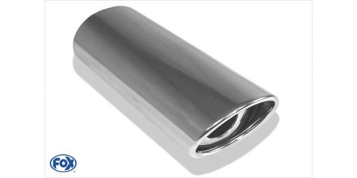 FOX Laspijp type 33 106x71 mm / lengte: 300 mm - ovaal / opg, Auto-onderdelen, Uitlaatsystemen, Nieuw, Verzenden