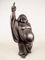 Hotei, lun des sept dieux porte-bonheur. - Bronze -, Antiek en Kunst