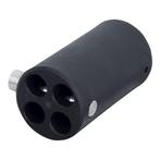 WENTEX® 4-weg vervangende Connector Ø45,7 mm - zwart, Verzenden, Nieuw