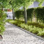 vidaXL Gazonranden 30 pcs Zilver 100 x 0.5 x 15 cm, Tuin en Terras, Verzenden, Nieuw