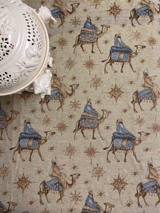 Elegante kerstloop Re Magi op dromedarissen - Loper - 150 cm, Diversen, Kerst