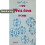 Wettenboek 9789026102356 Ley, Verzenden, Gelezen, Ley