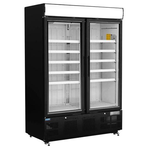 Vrieskast | G-SERIE | 920L | Zwart | -18°C/-22°C | Statisch, Zakelijke goederen, Horeca | Keukenapparatuur, Nieuw in verpakking