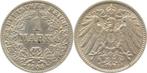 Duitsland 1 Mark Kaiserreich 1904 J fast vorzueglich zilver, Verzenden