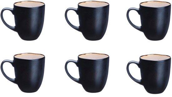 2dekans | Mok IRIS 40cl - 6 stuks - Ivoorwit, Huis en Inrichting, Keuken | Servies, Ophalen of Verzenden