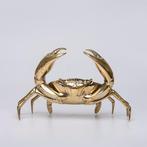 sculptuur, NO RESERVE PRICE - Bronze Polished Crab Sculpture, Antiek en Kunst