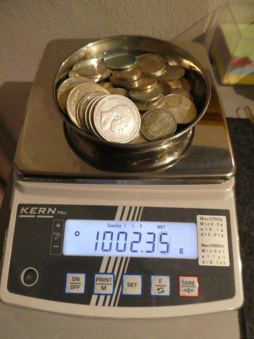 Monde. Lot of 1 Kilo SILVER coins incl. numismatic coins, Timbres & Monnaies, Monnaies | Europe | Monnaies non-euro