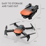 E88 Mini RC Drone met 4K Camera - WiFi Quadcopter met One, Hobby en Vrije tijd, Nieuw, Verzenden