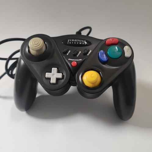 Piranha Xtreme Zwarte Controller Nintendo Gamecube, Consoles de jeu & Jeux vidéo, Consoles de jeu | Nintendo Consoles | Accessoires