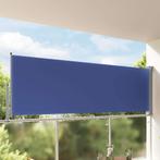 vidaXL Tuinscherm uittrekbaar 120x300 cm blauw, Tuin en Terras, Verzenden, Nieuw