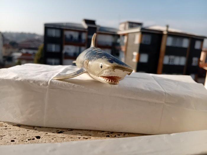 aquarium - Beeldje - Squalo tiger Safari - PVC, Antiquités & Art, Curiosités & Brocante