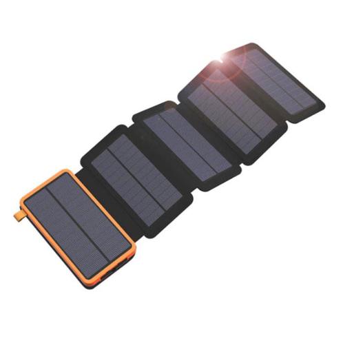 26800mAh Draagbare Solar Powerbank 5 Zonnepanelen -, Telecommunicatie, Mobiele telefoons | Batterijen en Accu's, Nieuw, Verzenden