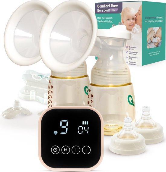 2dekans | Qwali Comfort flow 2.0 Elektrische Borstkolf -, Kinderen en Baby's, Babyvoeding en Toebehoren, Ophalen of Verzenden