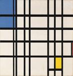 Piet Mondrian (after) - Rhythmus Aus Schwarzen Linen -