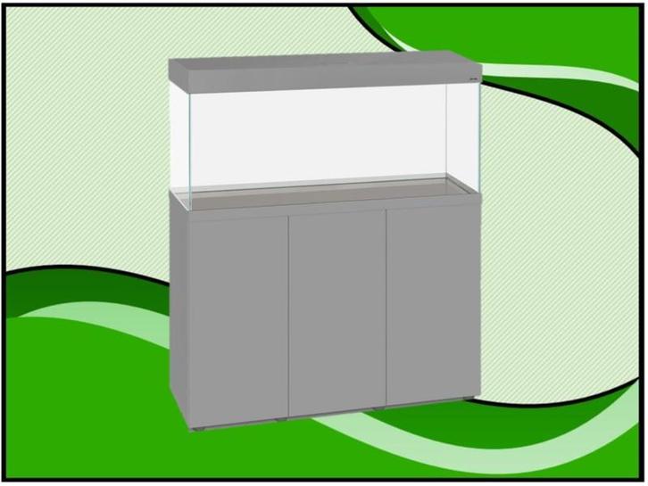 Aquael OptiSet 240 Aquarium Grijs - 120cm met meubel, Animaux & Accessoires, Poissons | Aquariums & Accessoires, Envoi
