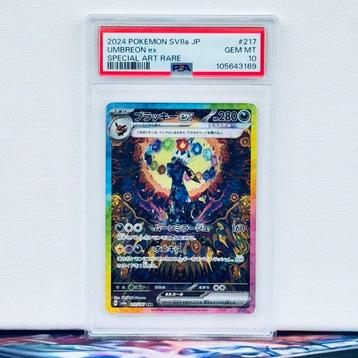 Pokémon Graded card - Umbreon #217 - Pokémon - PSA 10 beschikbaar voor biedingen