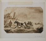 Jozef Moerenhout (1801-1875) - Wintervermaak, Antiek en Kunst