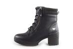 Mustang Veterboots in maat 38 Zwart | 5% extra korting, Verzenden, Zwart, Overige typen, Zo goed als nieuw