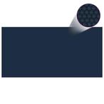 vidaXL Zwembadfolie solar drijvend 1000x500 cm PE zwart en b