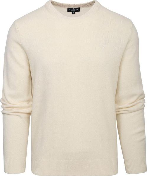 Hackett Pullover Wol Ecru maat Maat 52/54 (L) Heren, Vêtements | Hommes, Pulls & Vestes, Envoi