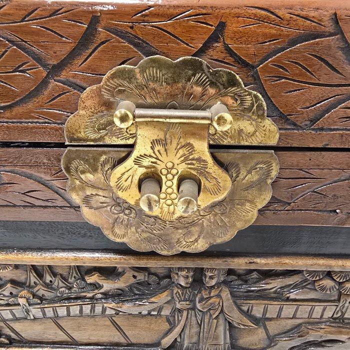 Kist - Hout - Chinese opbergkist, Antiquités & Art, Antiquités | Autres Antiquités