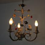 Plafondlamp - Florentine - IJzer - bloemdecoraties