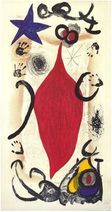 Joan Miro (1893-1983) - La Grande écaillère, Antiek en Kunst, Antiek | Overige Antiek