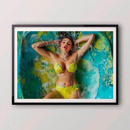Alex Viegas - Watered Paint, Antiek en Kunst, Kunst | Schilderijen | Modern