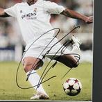 Real Madrid - Roberto Carlos - Ingelijste gesigneerde foto, Verzamelen, Nieuw