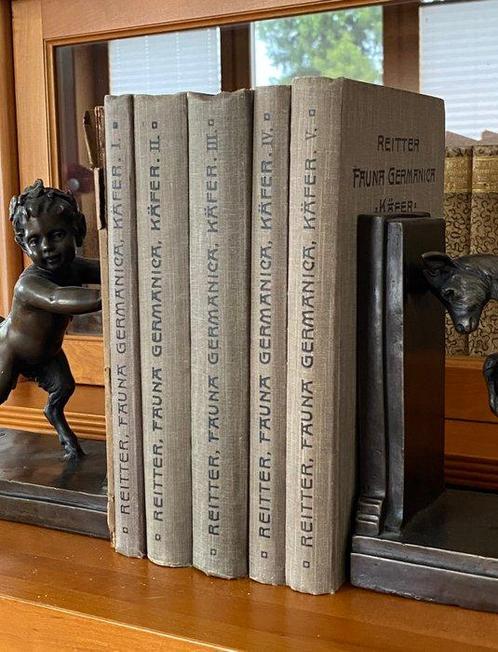 Edmund Reitter - Fauna Germanica: Die Käfer des Deutschen, Antiek en Kunst, Antiek | Boeken en Manuscripten